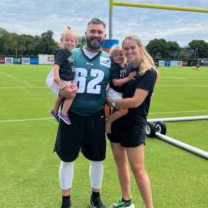 Jason Kelce’s Pregnant Wife Kylie McDevitt Will Bring Her OB-GYN to Super Bow