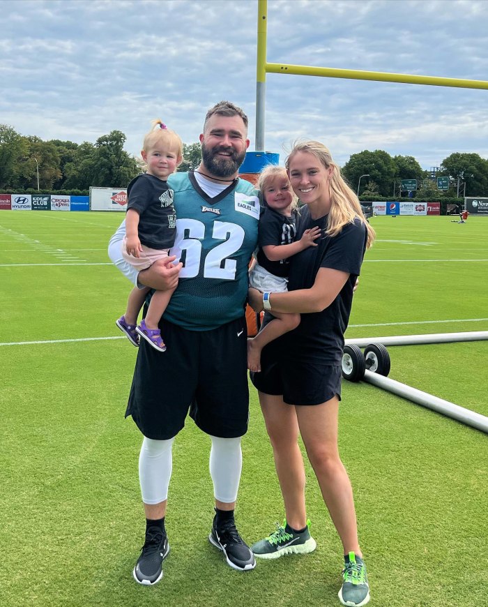 Jason Kelce’s Pregnant Wife Kylie McDevitt Will Bring Her OB-GYN to Super Bow