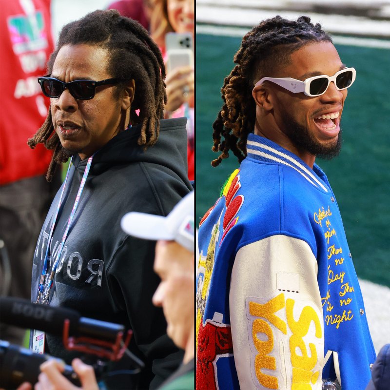 Jay-Z, Damar Hamlin, Sheryl Lee Ralph and More Celebrities Attend Super Bowl 2023- Photos - 701