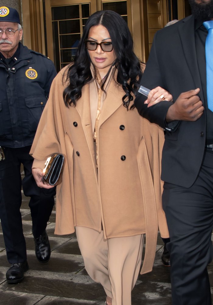 Jen Shah's Attorney Says 'RHOSLC' Star Is 'Committed' to Serving Prison Sentence 'With Courage' camel colored coat