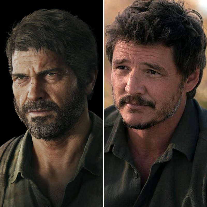 Joel Pedro Pascal How The Last of Us Cast Compares to Their Video Game Counterparts