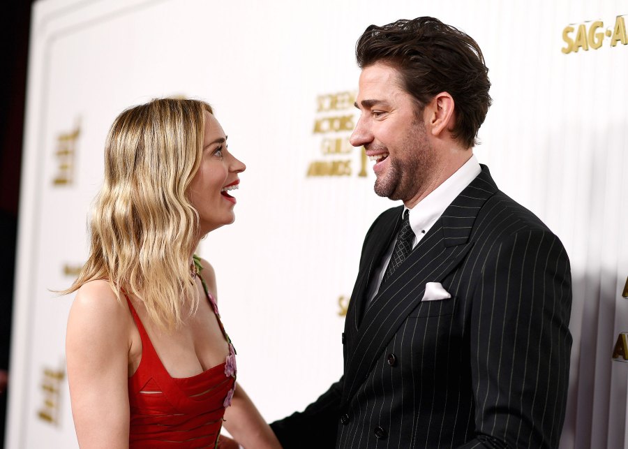 John Krasinski and Emily Blunt Stars Who Got Cozy at the SAG Awards Over the Years Sag Awards 2023