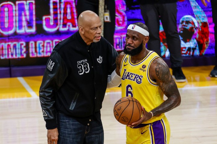 Kareem Abdul-Jabbar Admits to a Strained Relationship with LeBron James -603 LeBron James becomes NBA all-time leading scorer in Los Angeles, USA - 7 Feb 2023