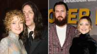 凯特·哈德森 (Kate Hudson) 回忆起与前克里斯·罗宾逊 (Chris Robinson) 和未婚夫丹尼·藤川 (Danny Fujikawa) 的爱情:“我‘跳入我所做的一切的深处’”黑色天鹅绒连衣裙