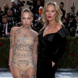 Kate Moss' Daughter Lila Moss Is the New Face of YSL Beauty black dress