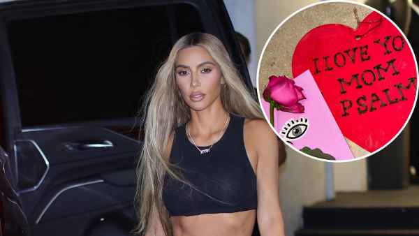 Kim Kardashian Shares Sweet Valentine From 3-Year Old Son Psalm