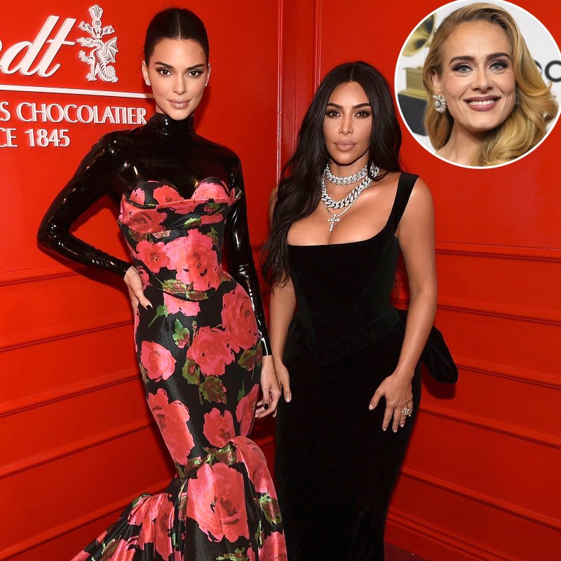 Kim Kardashian and Sister Kendall Jenner Enjoy Girls' Trip to Vegas to See Adele’s Residency: Photos