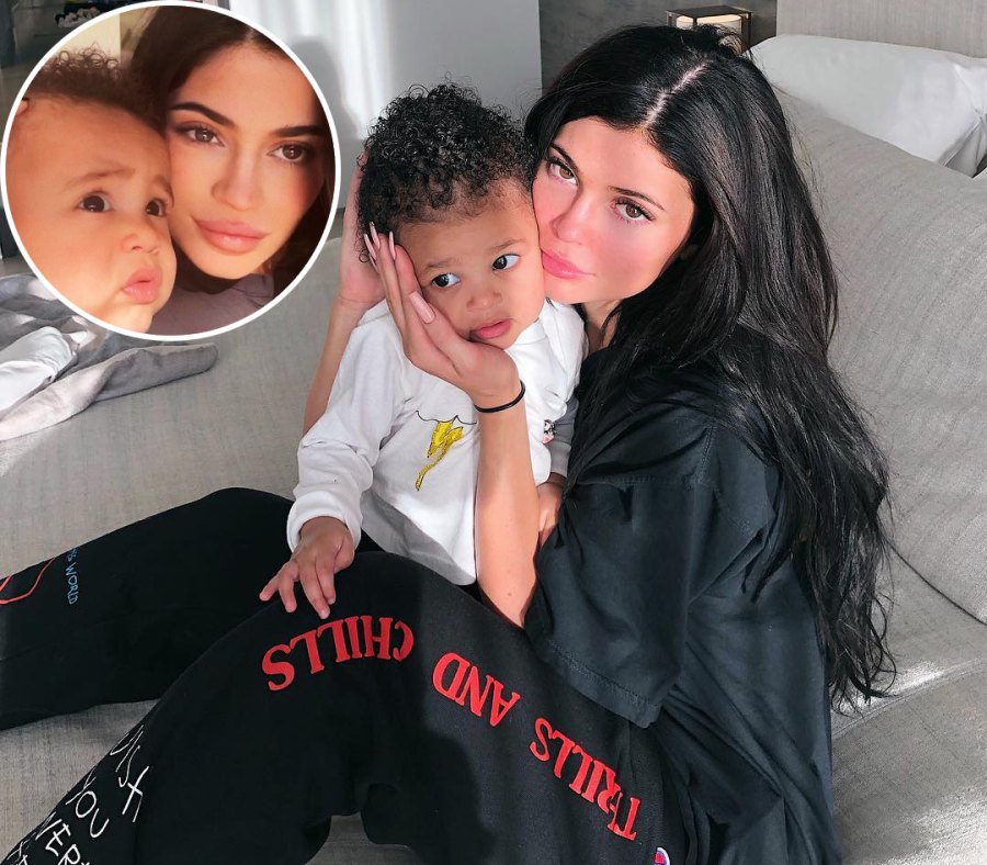 Kylie Jenner Compares Son Aire to Big Sister Stormi in Sweet Side-by-Side Photos