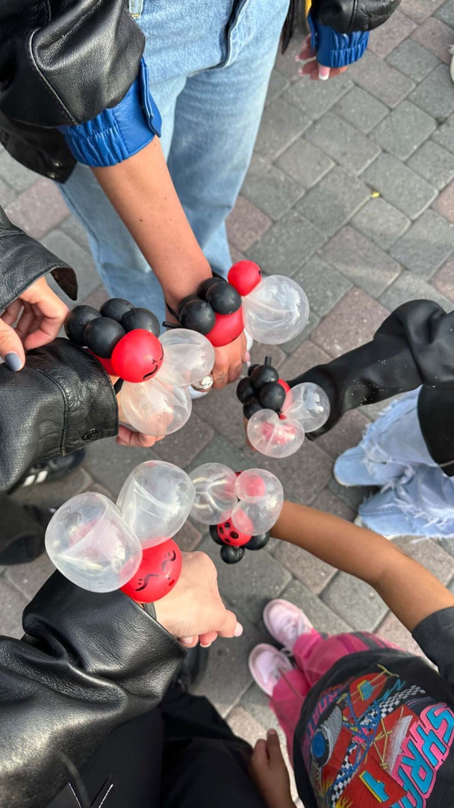 Kylie Jenner Treats Aire to 1st Taste of Ice Cream During Disneyland Trip