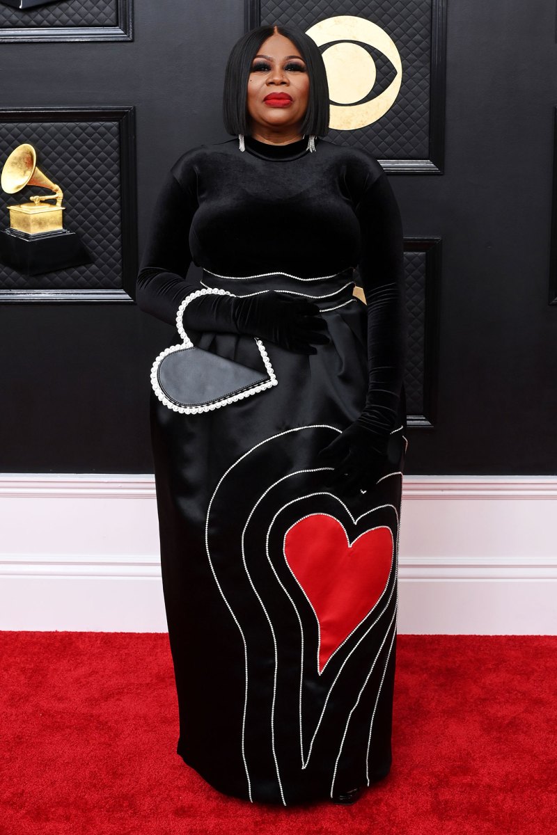 Maranda Curtis Red Carpet Arrive Arrival Grammys 2023