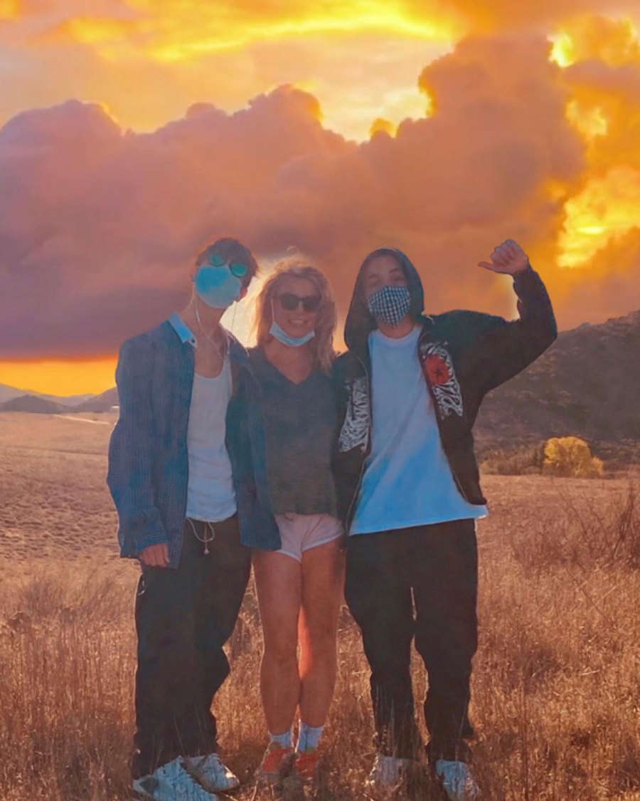 March 2021 Britney Spears Family Album With Sons Preston and Jayden Over the Years