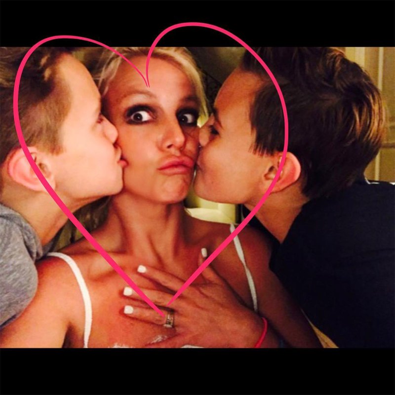 May 2017 Britney Spears Family Album With Sons Preston and Jayden Over the Years