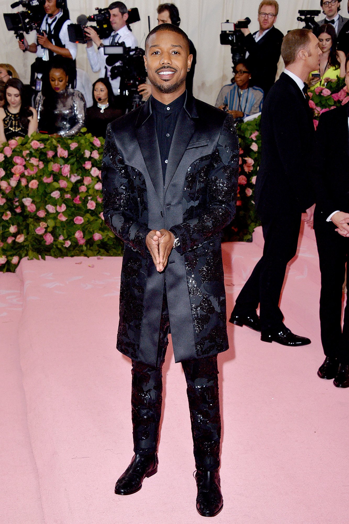 See Michael B Jordans Dapper Style Evolution Photos Us Weekly 