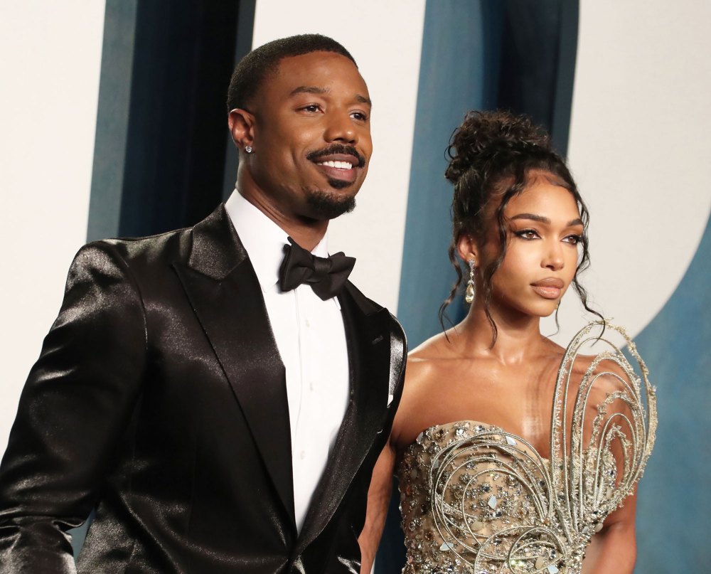 Michael B. Jordan Will 'Try to Be Responsible' With Next Relationship After Lori Harvey gold dress