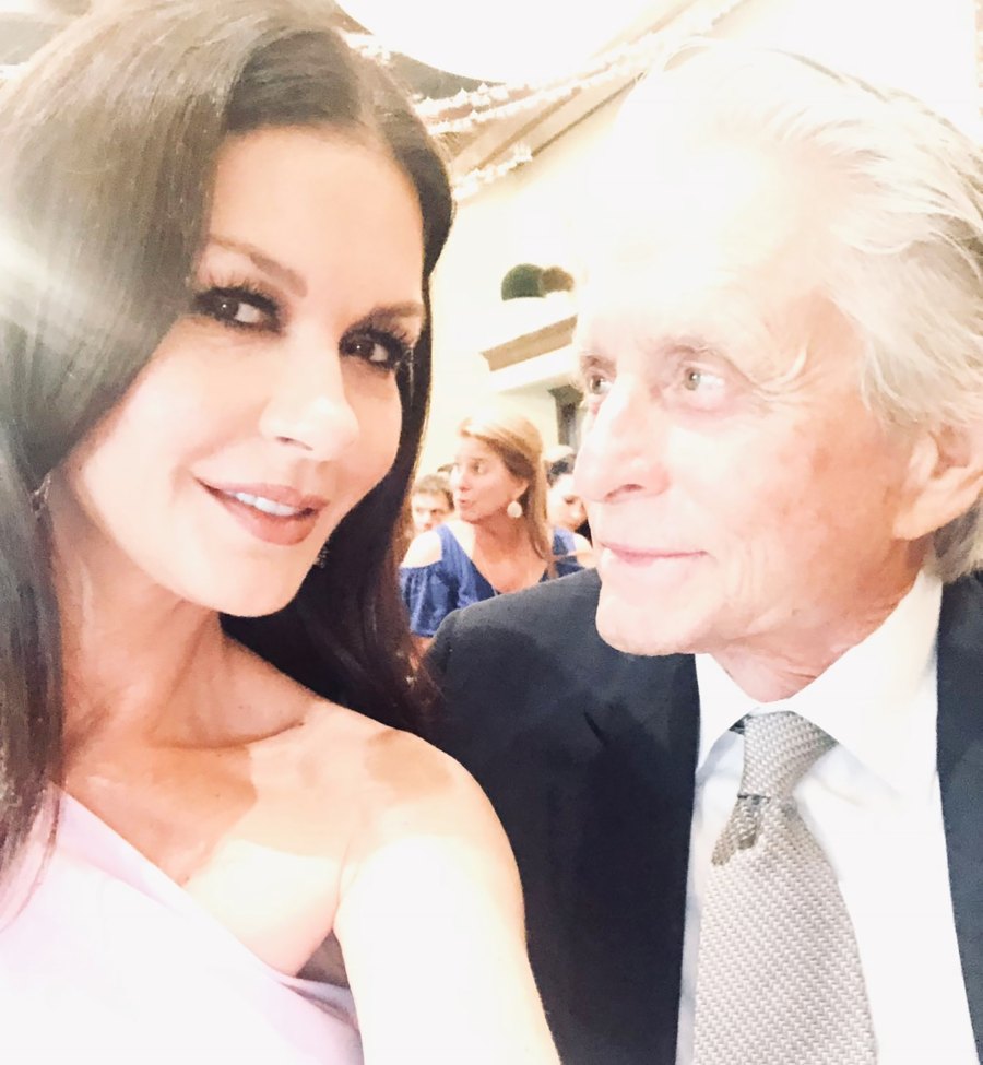 Michael Douglas Catherine Zeta-Jones Fam Album