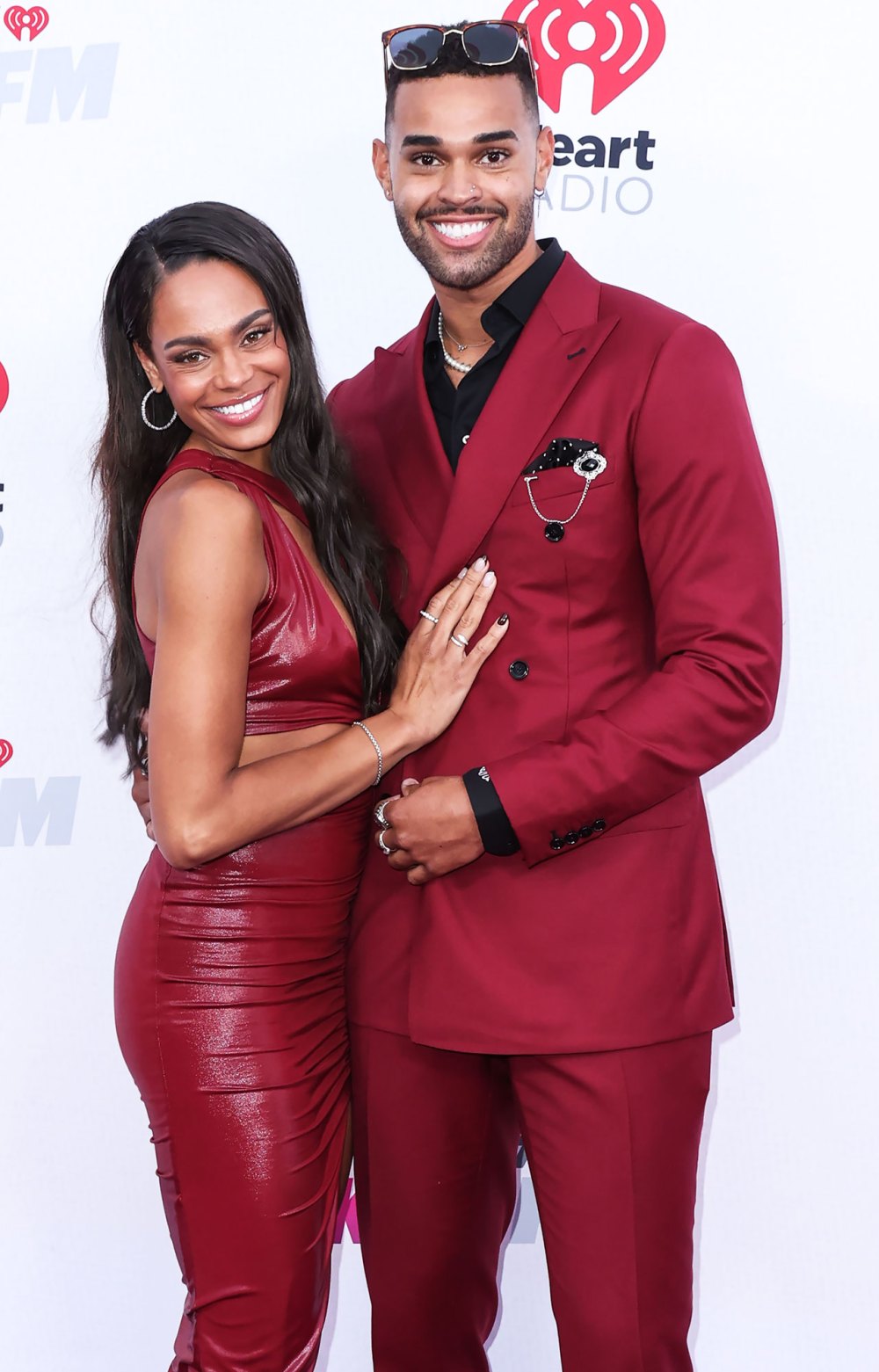 Michelle Young Says She Was ‘Willing to Put in Work’ for Nayte Olukoya Relationship: ‘I Had the Person Take Off’ red leather outfit