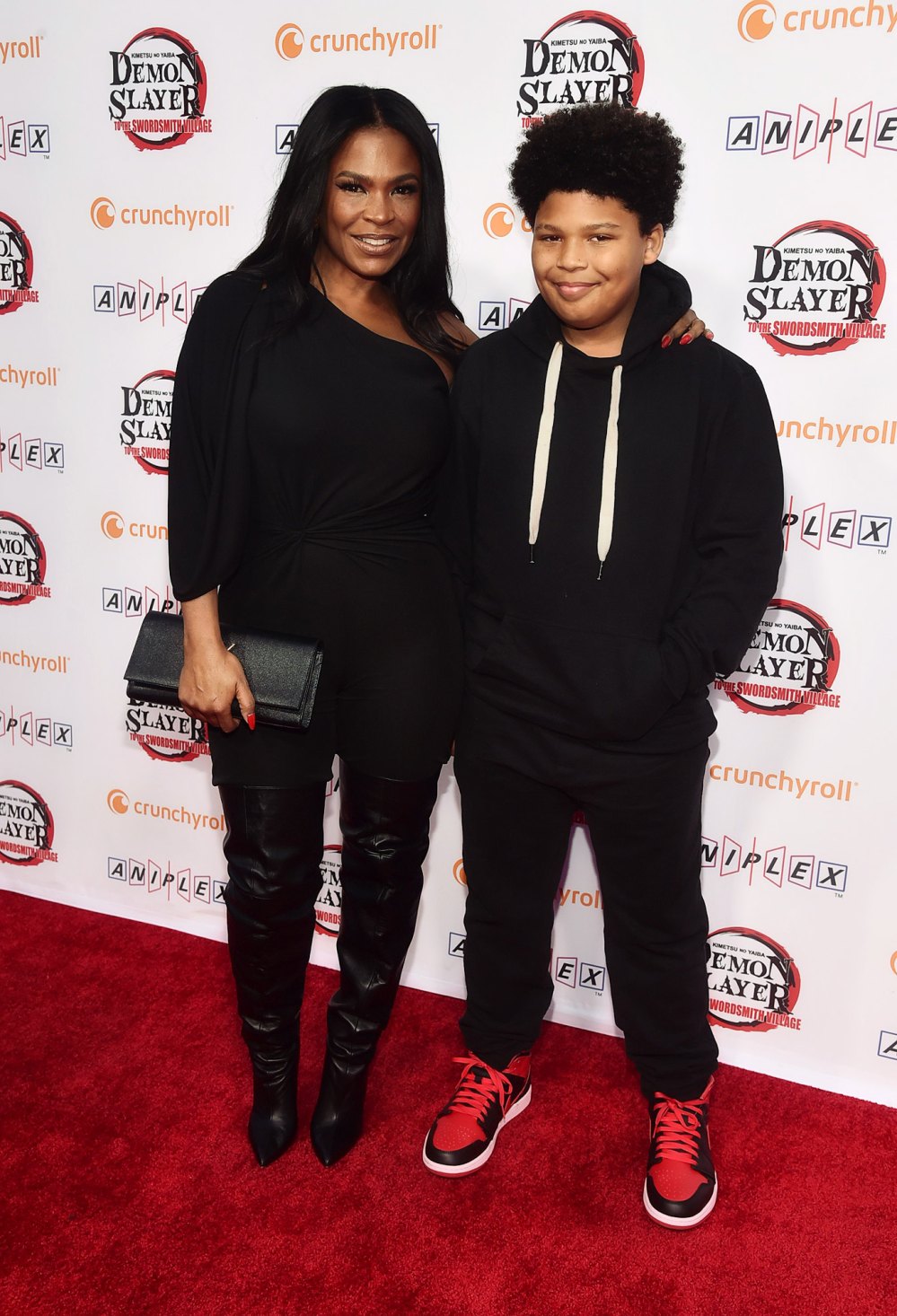 Nia Long Says Youngest Son Kez Is Having ‘Really Tough Time’ After Dad Ime Udoka’s Affair - 556 'Demon Slayer: To the Swordsmith Village' premiere, Arrivals, Los Angeles, California, USA - 18 Feb 2023