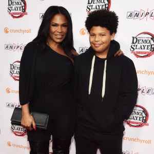 Nia Long Says Youngest Son Kez Is Having ‘Really Tough Time’ After Dad Ime Udoka’s Affair - 556 'Demon Slayer: To the Swordsmith Village' premiere, Arrivals, Los Angeles, California, USA - 18 Feb 2023
