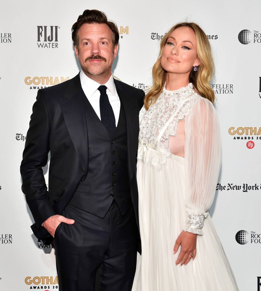 Olivia Wilde and Jason Sudeikis Sued by Their Former Nanny: Everything to Know white dress