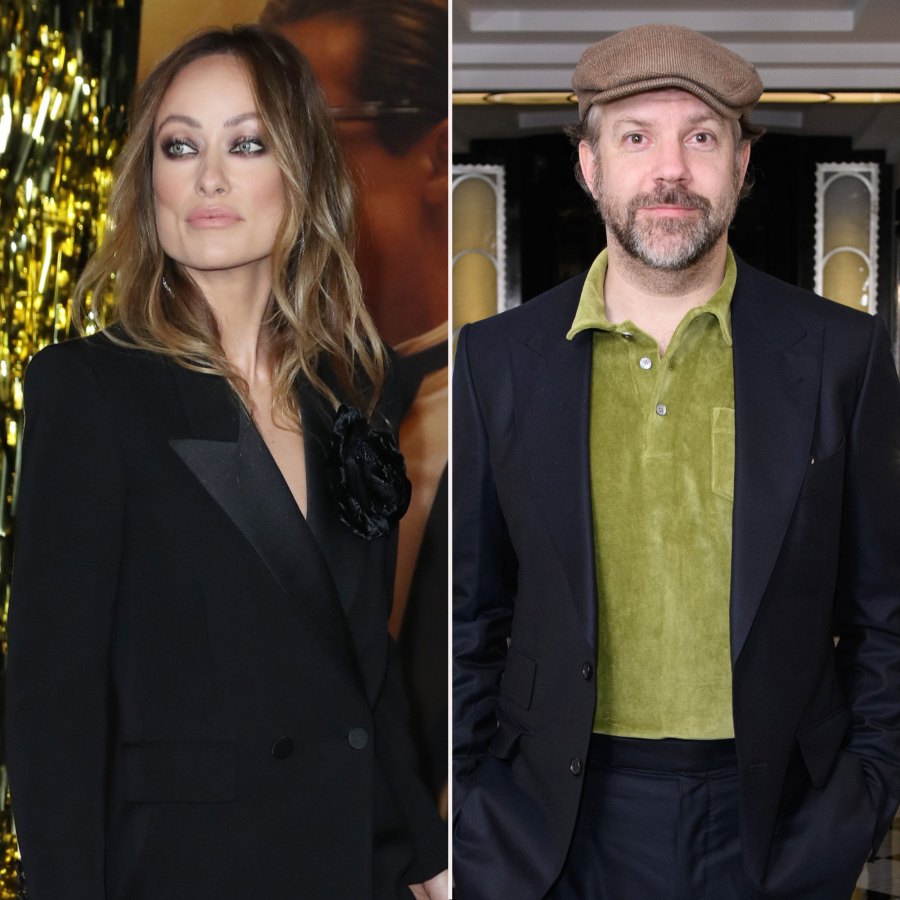 Olivia Wilde and Jason Sudeikis Sued by Their Former Nanny: Everything to Know green shirt