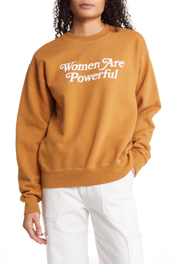 One DNA Gender Inclusive Women Are Powerful Graphic Sweatshirt