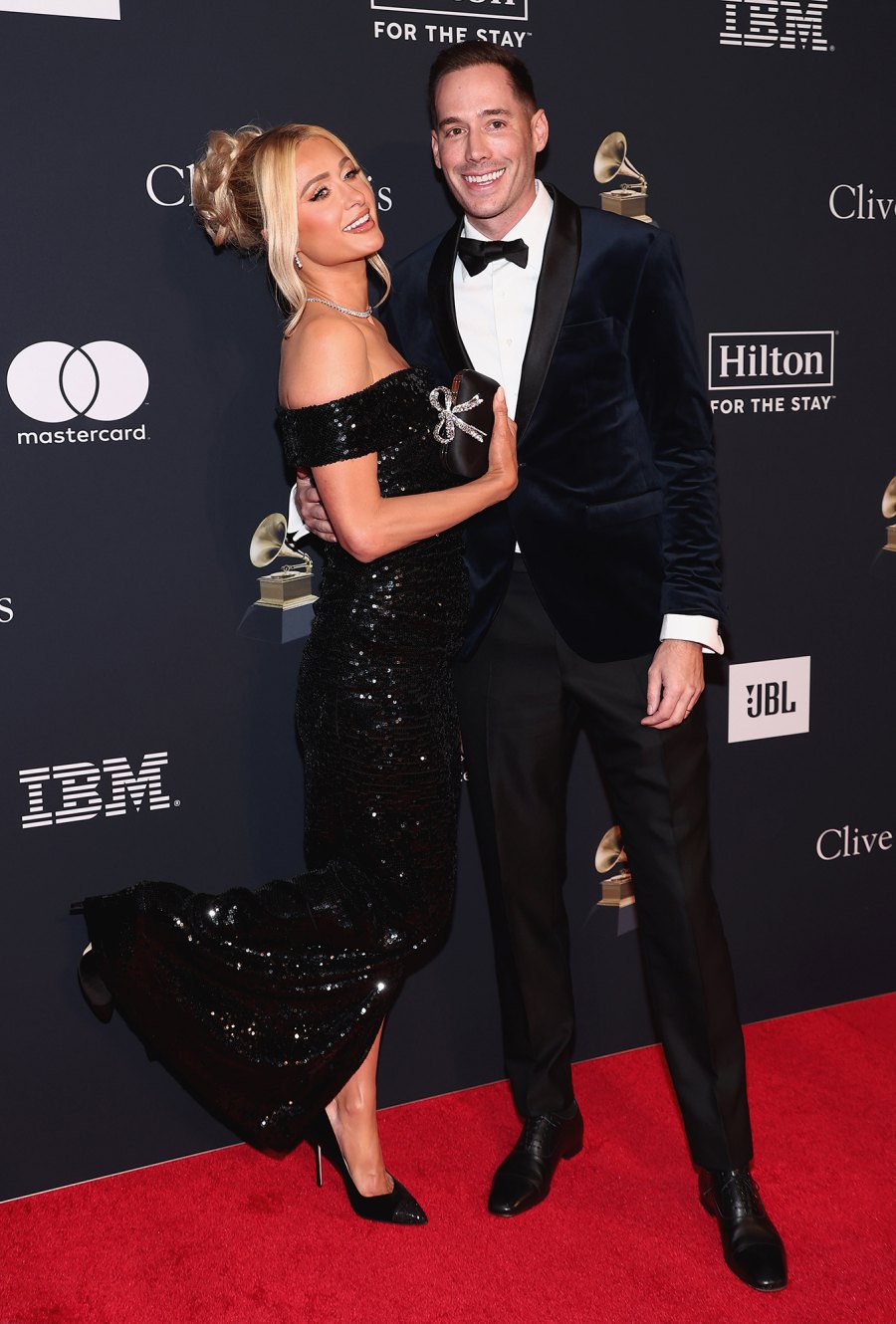 Paris Hilton and Carter Reum Stun on 1st Red Carpet Since Announcing Son’s Birth: See Photos