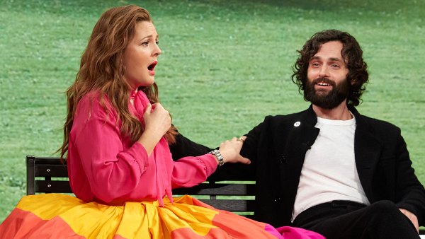 Penn Badgley Surprises You Superfan Drew Barrymore While Locked in a Glass Cage
