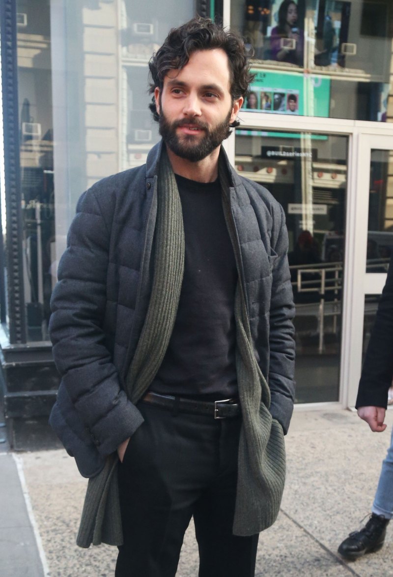 Penn Badgley's Most Candid Quotes About Fatherhood Through the Years: 'A Strange Blessing' winter coat