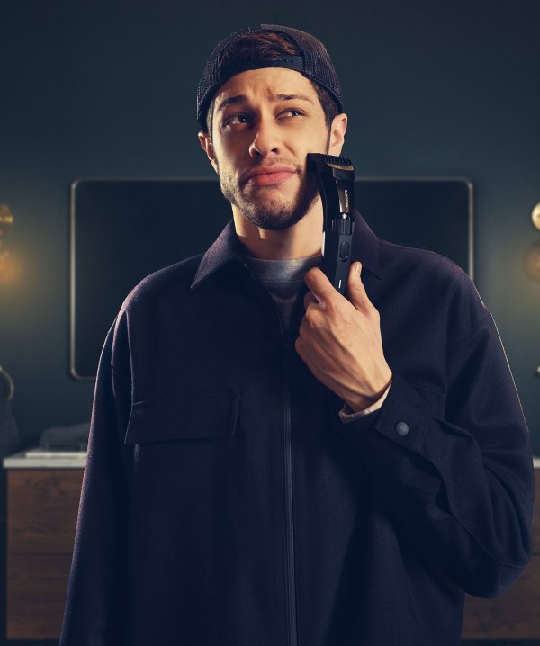 Pete Davidson Jokes He ‘Can’t Grow a Full Beard’ in Manscaped Ad | Us ...
