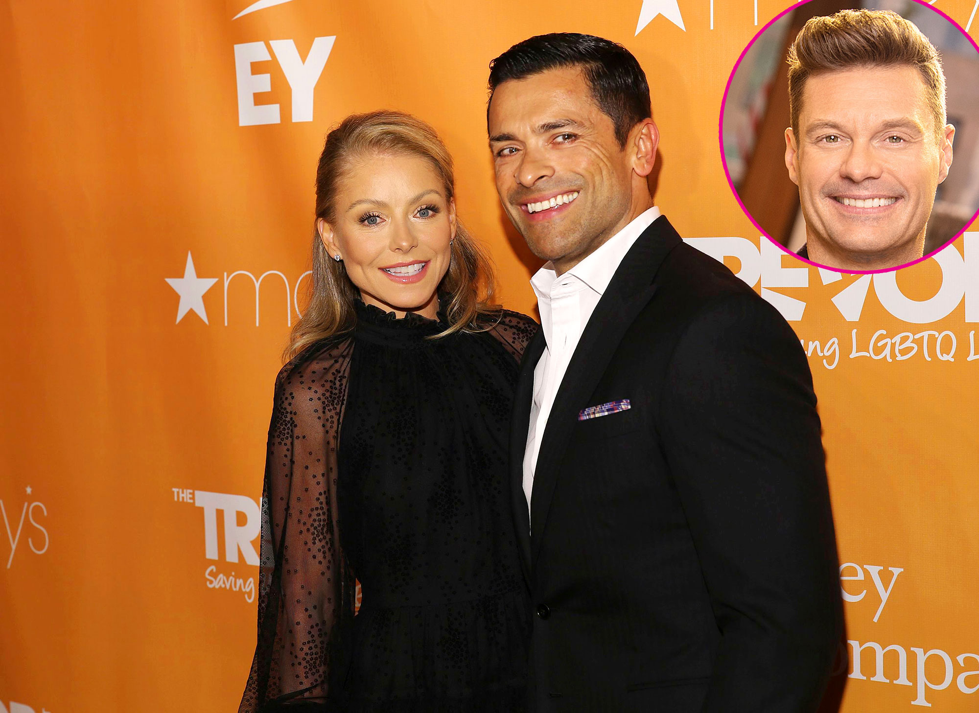 Kelly Ripas Husband Mark Consuelos Replacing Ryan Seacrest on Live picture pic