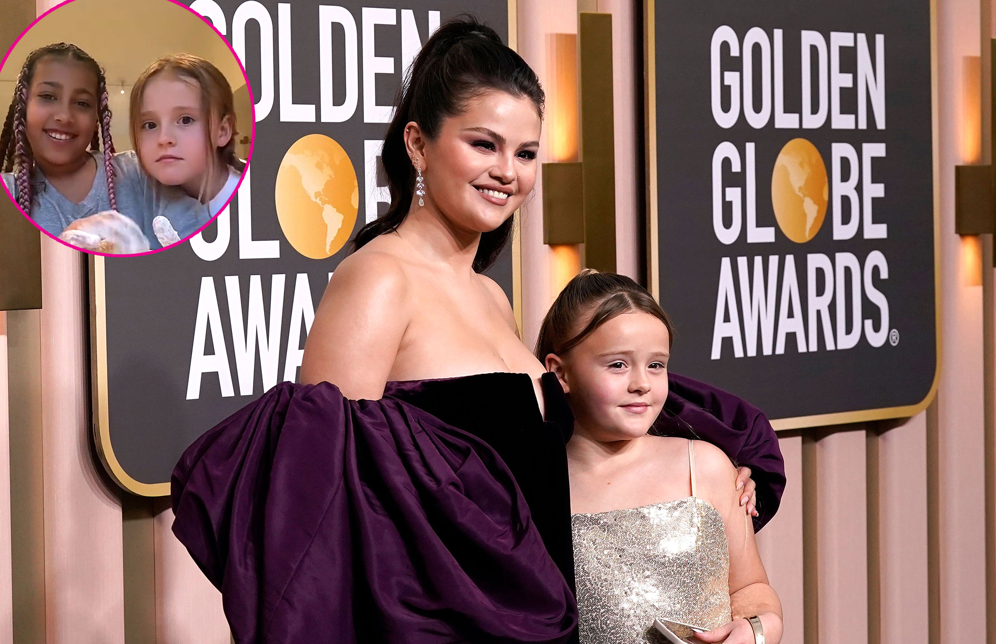 Promo Kim Kardashian Daughter North West and Selena Gomez Sister Gracie Team Up to Make Homemade Pasta