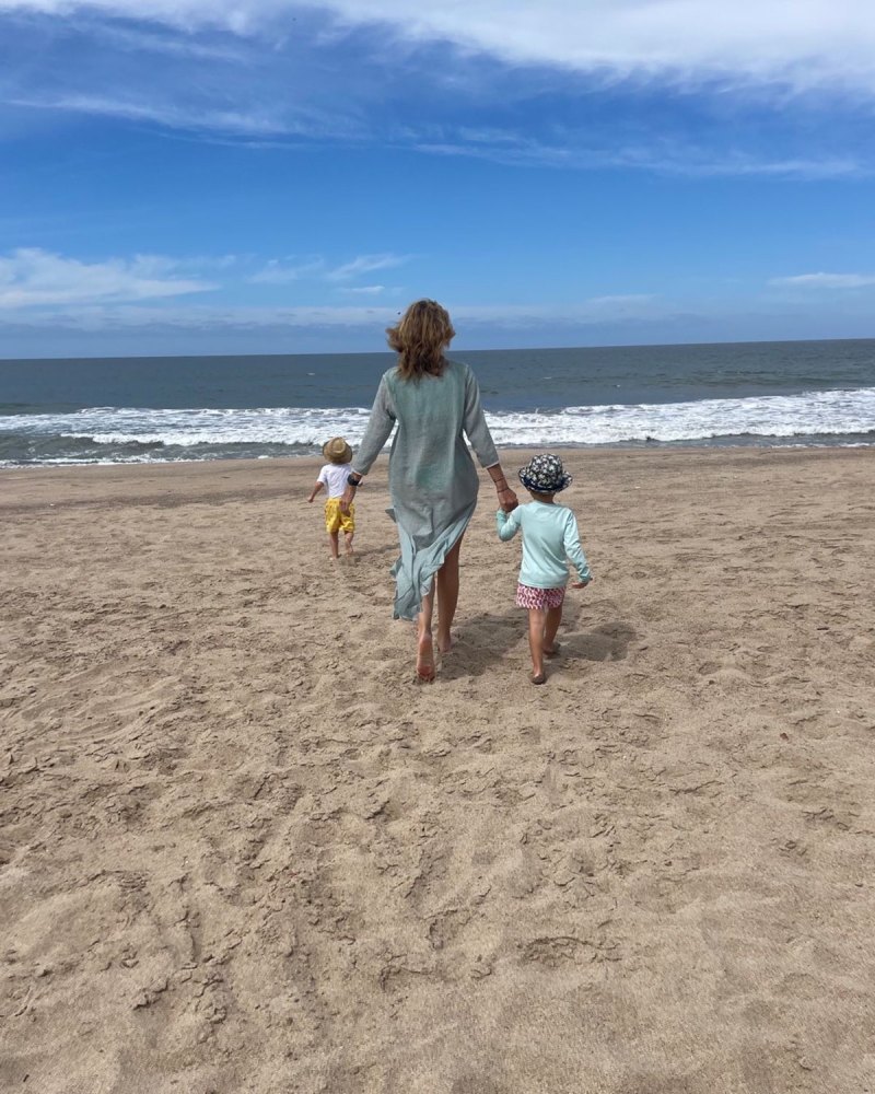 Richard Gere Wife Alejandra Silva Shares Rare Photo With Their 2 Sons During Beach Outing Instagram