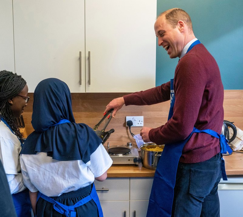 Royal Family Cooking Through the Years: Prince William Makes Pudding With Prince George, Princess Kate Flips Pancakes and More noodles