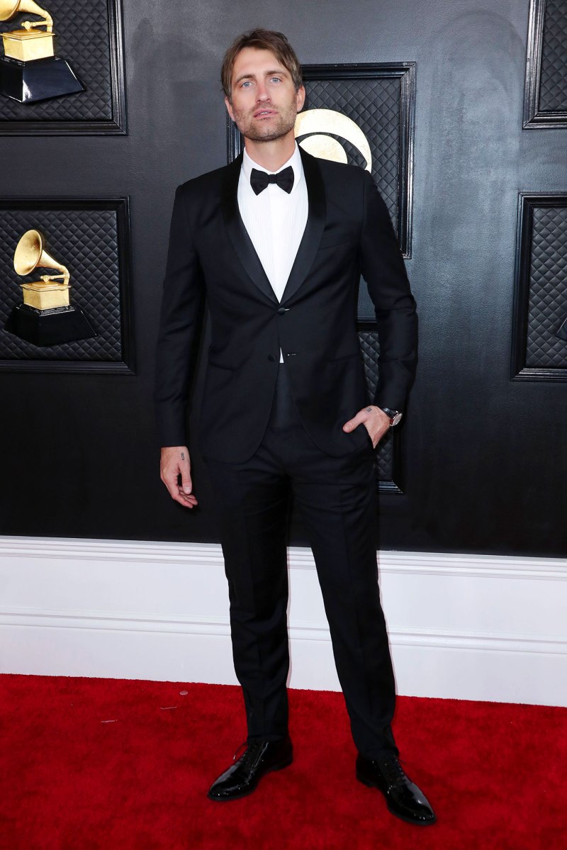 Ryan Hurd Red Carpet Arrive Arrival Grammys 2023