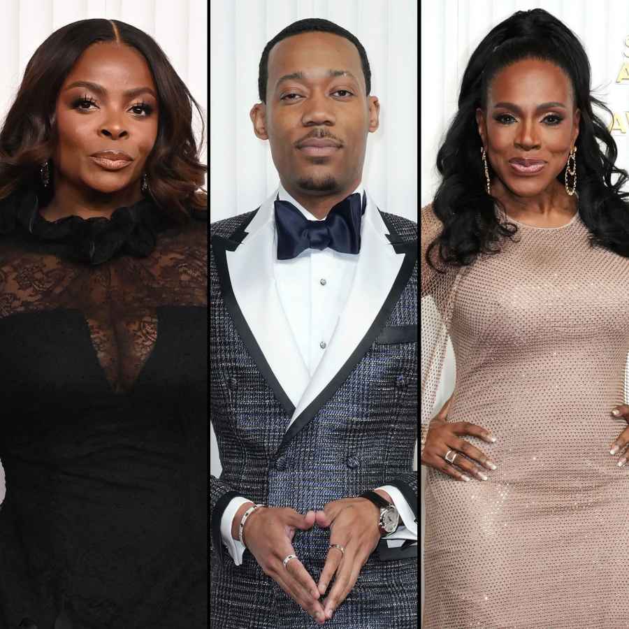 SAG Awards 2023: 'Abbott Elementary' Cast Reunites on the Red Carpet bow tie