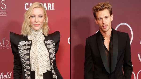 See the Best Looks at the 2023 Costume Designers Awards: Cate Blanchett, Austin Butler, More split