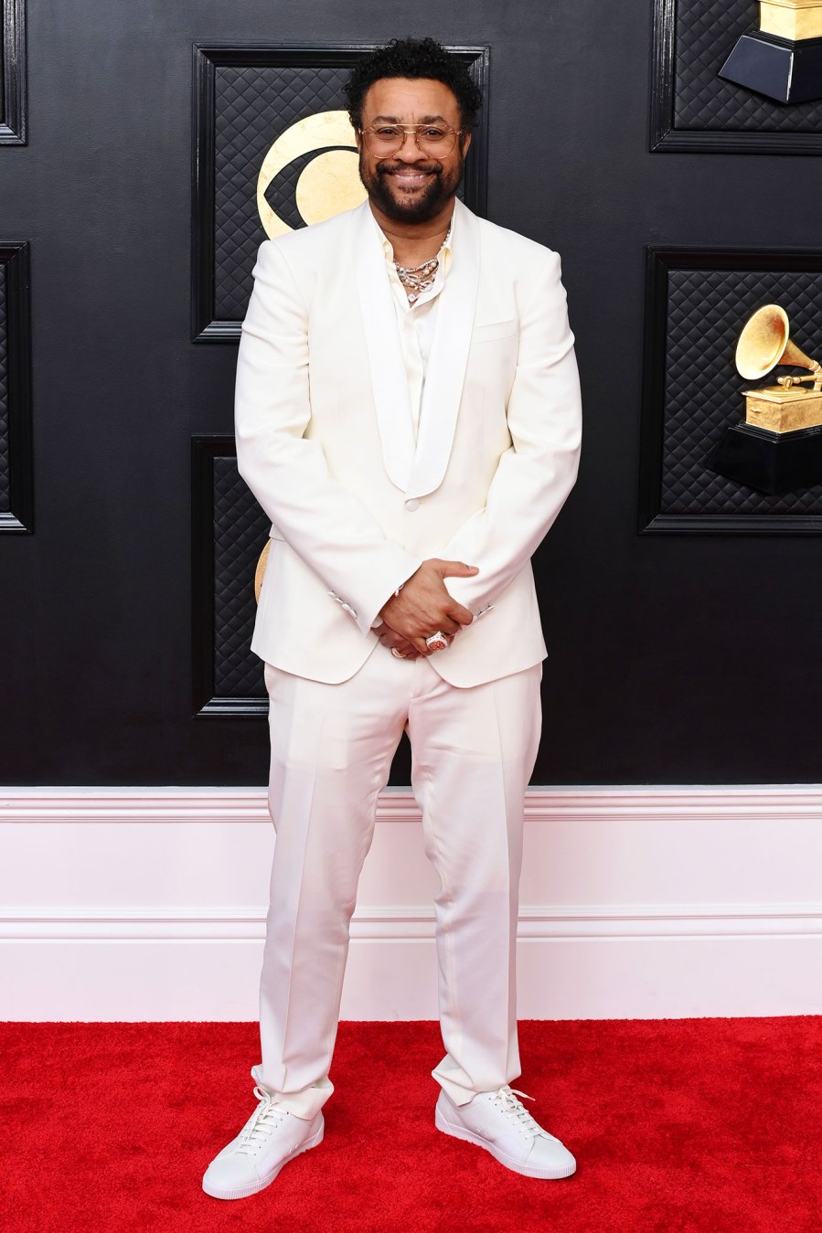 Shaggy Red Carpet Arrive Arrival Grammys 2023