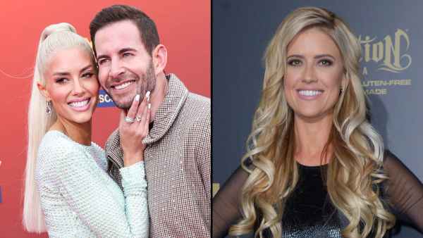 Tarek El Moussa and Heather Rae Young Reveal How Christina Haack Reacted to Their Son's Birth: 'She's Very Happy for Us' white dress
