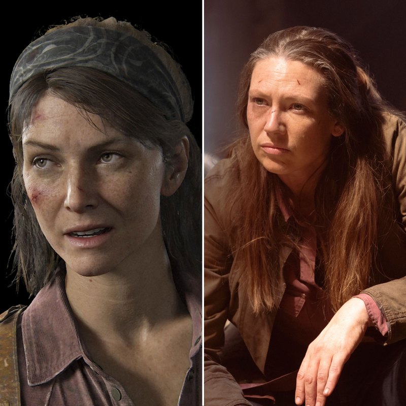 Tess Anna Torv How The Last of Us Cast Compares to Their Video Game Counterparts