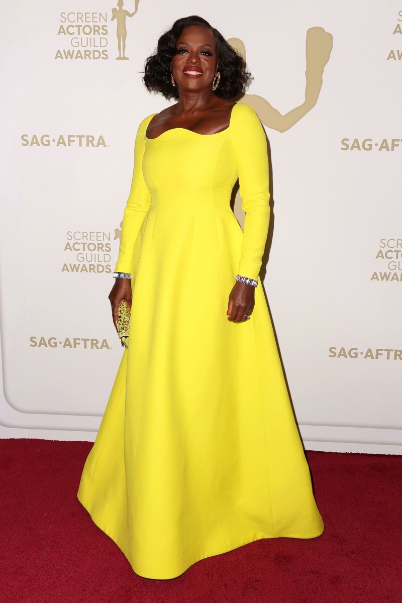 Viola Davis Red Carpet Sag Awards 2023