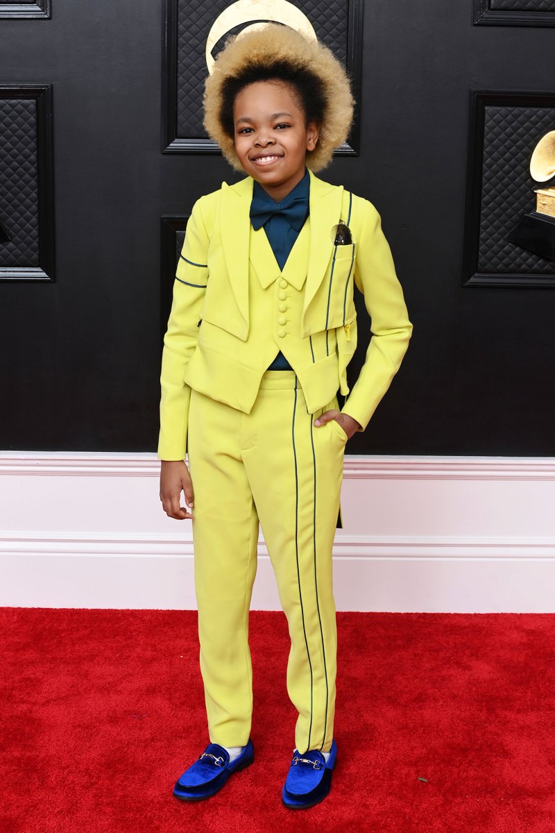 Walter Russell III Red Carpet Arrive Arrival Grammys 2023