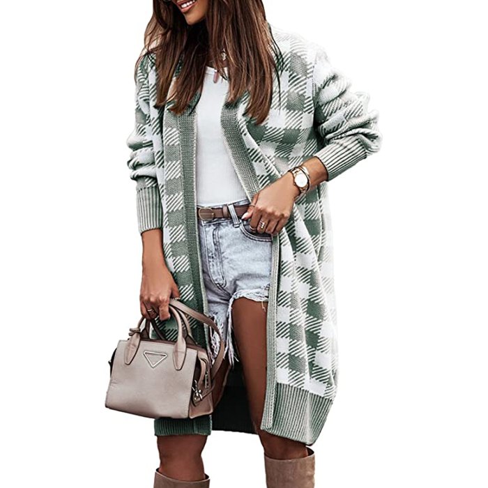 50% Off With Code! This Plaid Cardigan Comes in All of the very best Colors