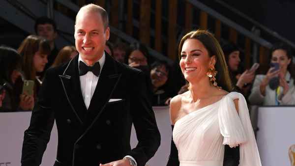 Prince William and Princess Kate Attend 2023 BAFTAs Ceremony After 2-Year Absence