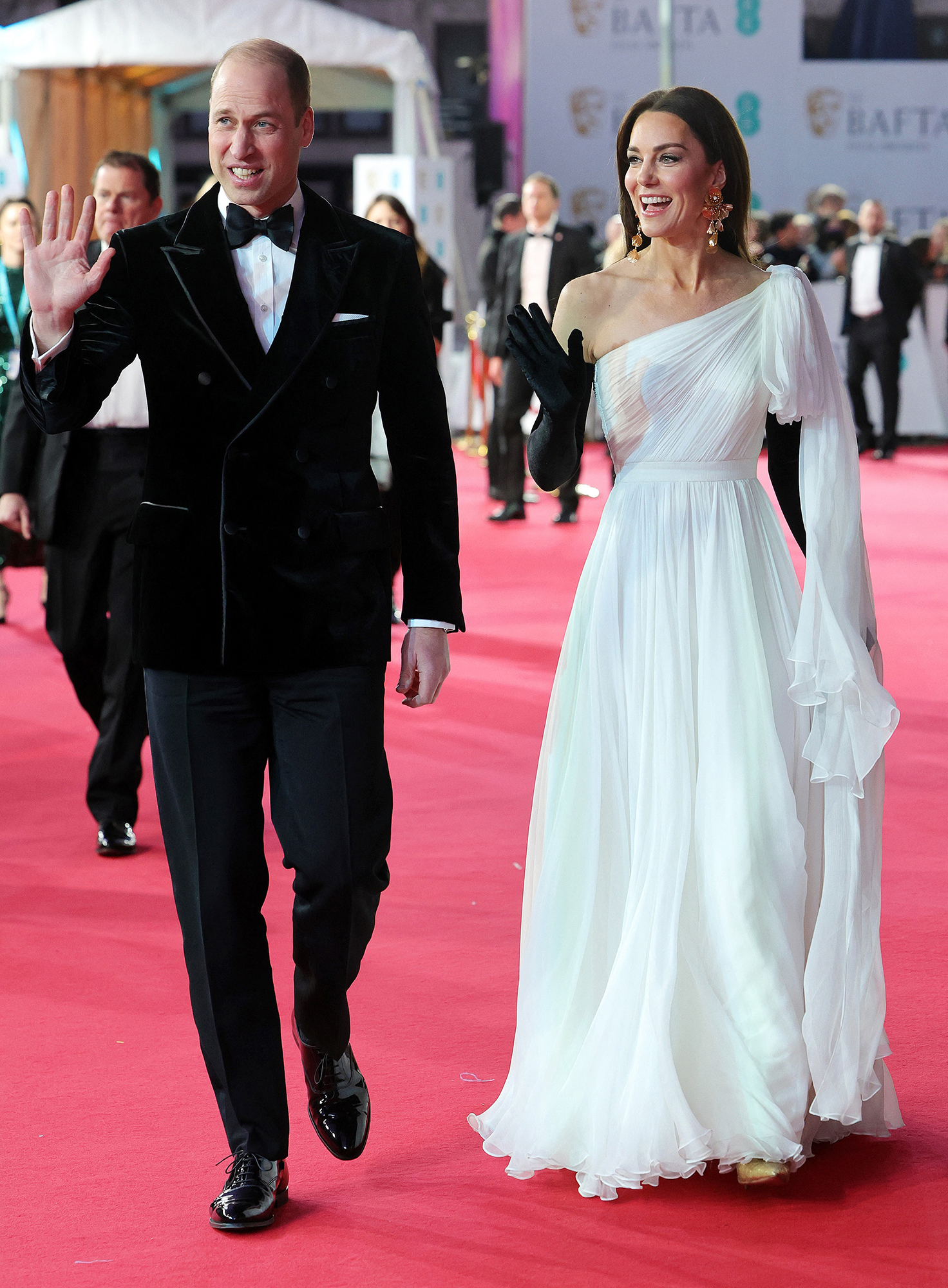 Prince William and Princess Kate Attend 2023 BAFTAs Ceremony After 2-Year Absence