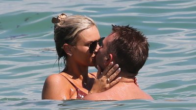 Chase Chrisley and Fiancee Emmy Medders Pack on PDA in Miami