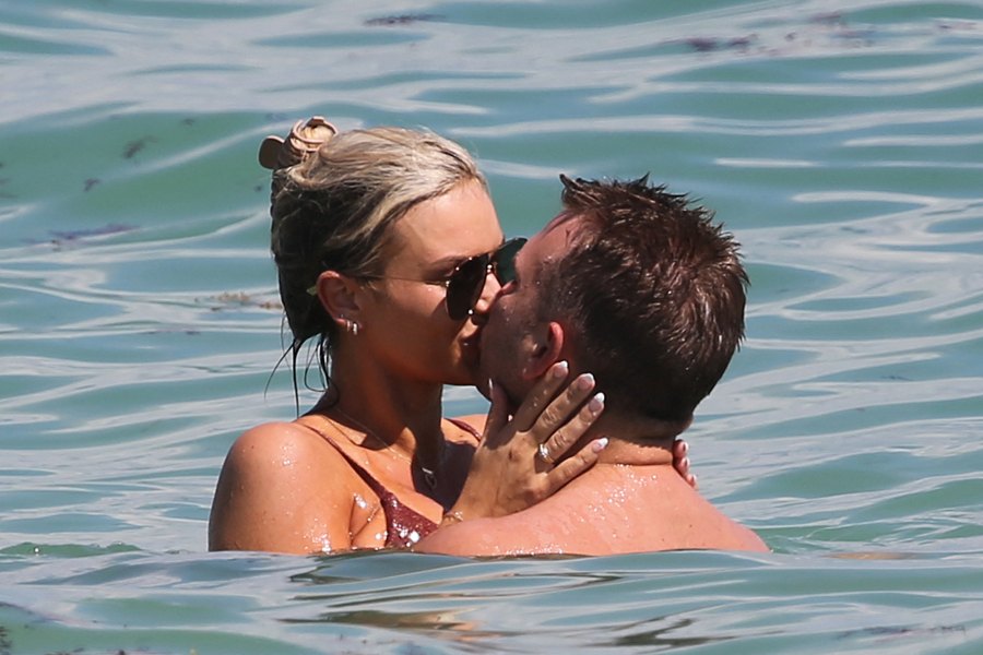 Chase Chrisley and Fiancee Emmy Medders Pack on PDA in Miami