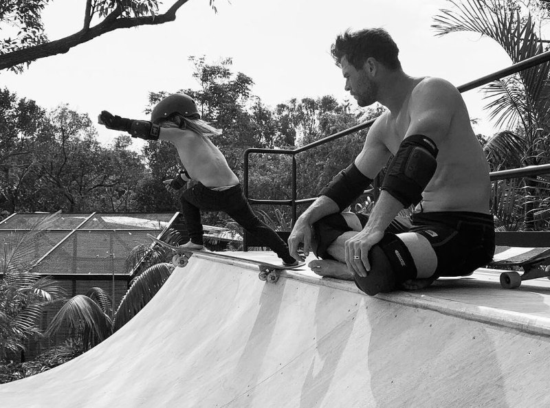 ‘Mainstay in My Life’! Chris Hemsworth Gushes Over Teaching His Kids to Surf