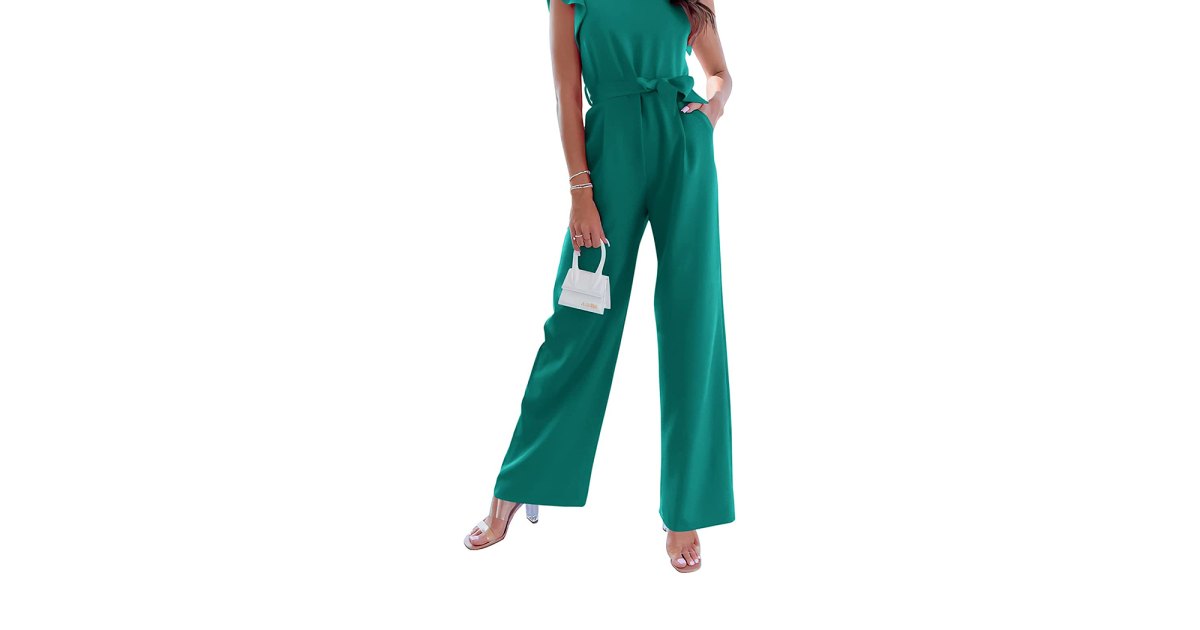 Jump Into Spring in This Comfy-Chic Cap-Sleeve Jumpsuit
