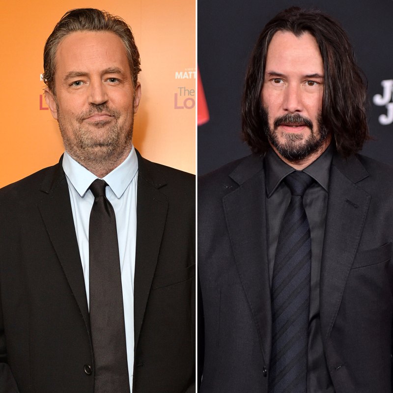 2022 Matthew Perry Keanu Reeves Through the Years