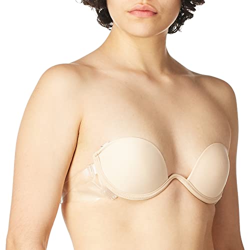 Maidenform Women's Combo Wing Backless Adhesive Bra with Underwire Nude 4